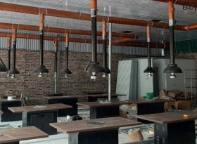 Chụp hút khói inox nhà hàng Hàn Quốc/ 한국식 스테인리스 후드