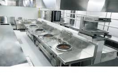 Thi công bếp công nghiệp chuẩn Hàn
